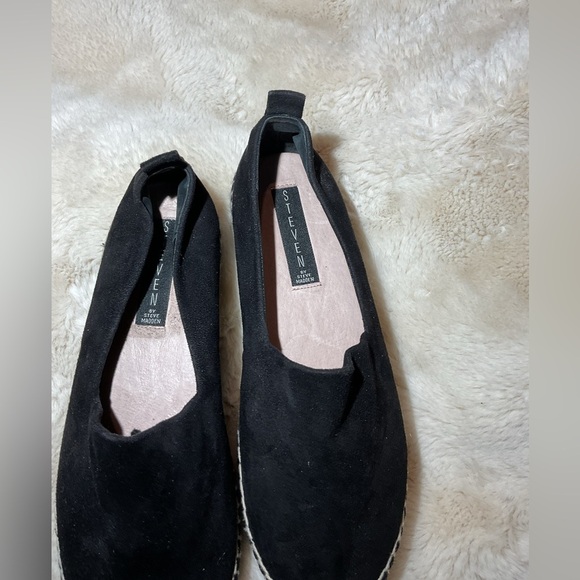 Steven by Steve Madden Pipah black espadrille - Picture 3 of 6